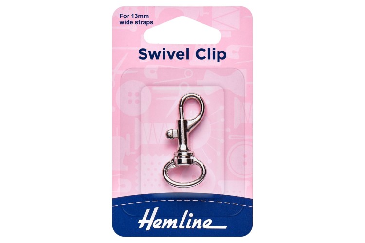Swivel Clip 13mm Nickel